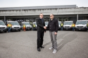 Neue Material- und Personentransporter von Mercedes-Benz für die Schweizerischen Bundesbahnen SBB, Bern