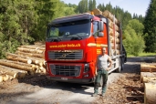 Solèr Holz AG fährt Volvo FH 16-600