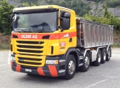 Für schweres Gestein – ein Scania G480 5-Achser