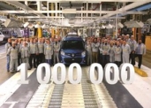 Eine Million Kangoo im Renault-Werk Maubeuge produziert