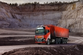 Volvo Trucks liefert autonomeTransportlösung an Brønnøy Kalk AS.