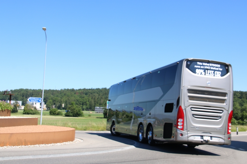Präs. neuer Volvo Doppelstöcker-Bus