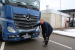 Mercedes-Benz Lucky Trucker Parkplatzaktion